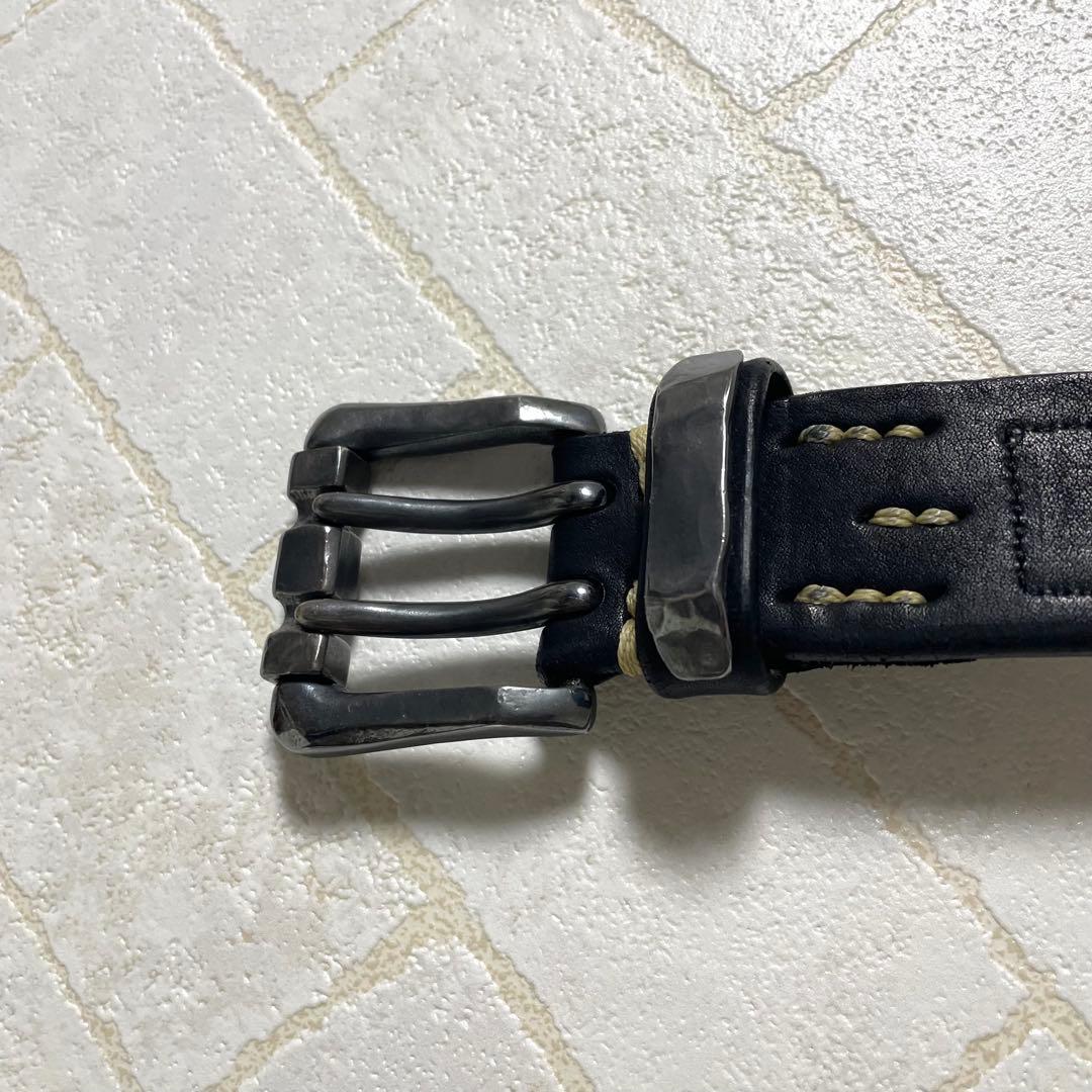 美品　Vintage Works ×AVIREX レザーベルト　AVX5669