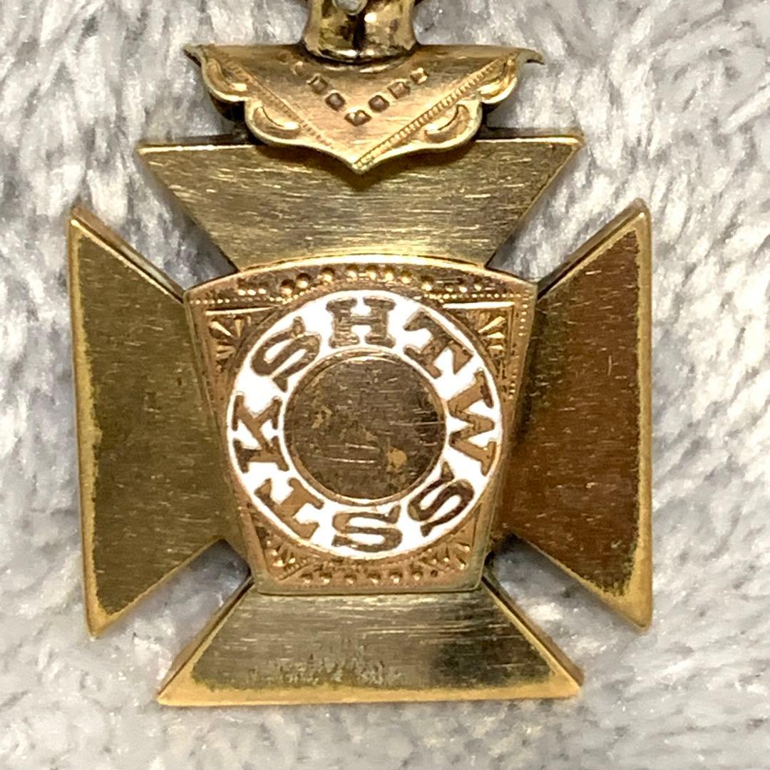 3アンティーク テンプル騎士団 100周年 ペンダント フリーメイソン