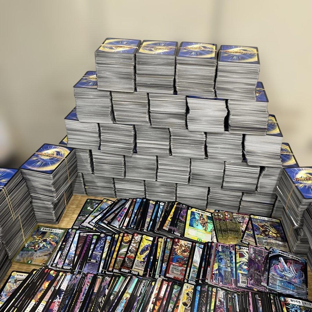 引退卒業デュエルマスターズトレーディングカードセット8950枚以上大量