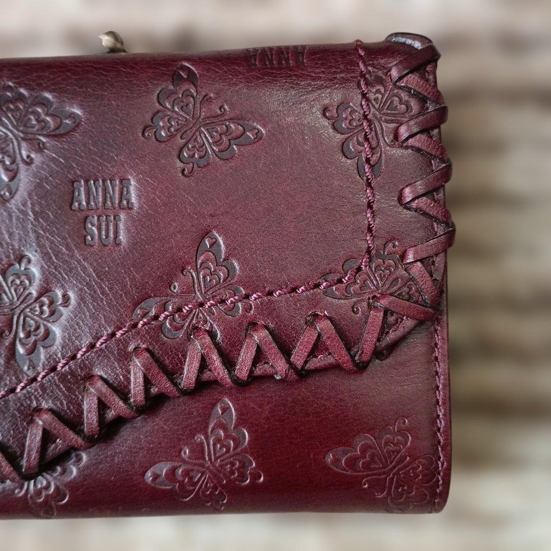 希少品 レア アナスイ アンジェリーナ がま口 財布 - メルカリ