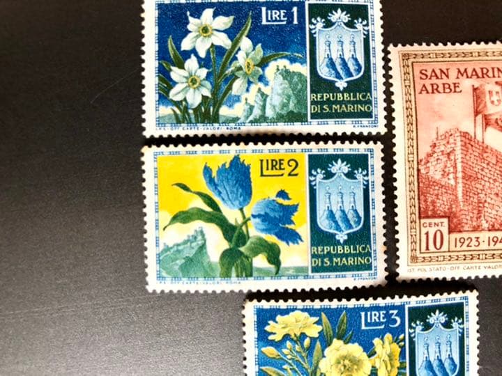 サンマリノ切手 4枚セット