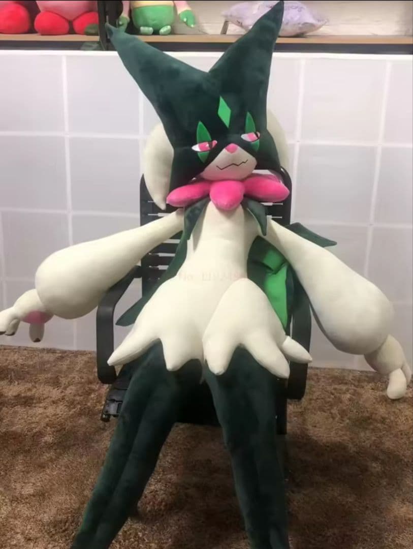 等身大1.5m マスカーニャ 巨大ぬいぐるみ ポケモン 海外製 ユナイト 未
