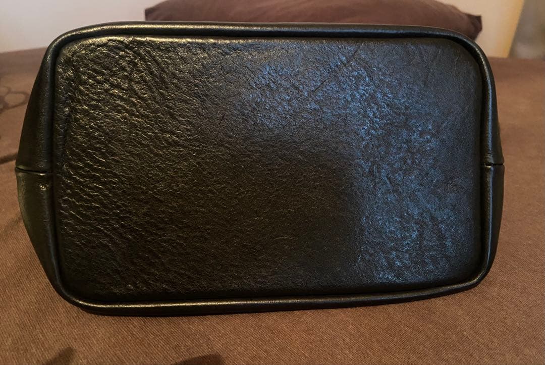 Ense 2WAYレザートート ブラック