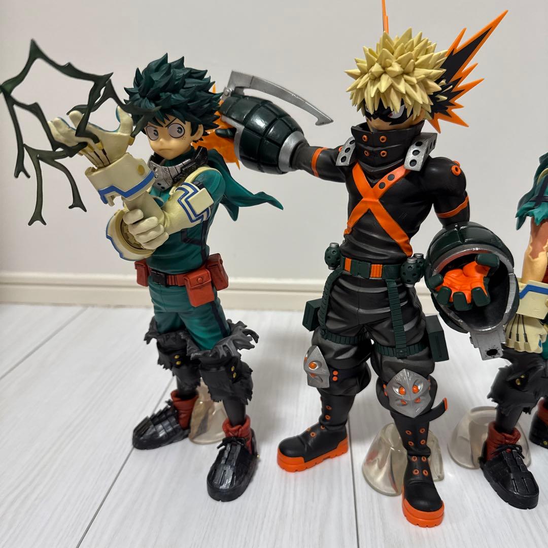 一番くじ　僕のヒーローアカデミア　フィギュア　4点