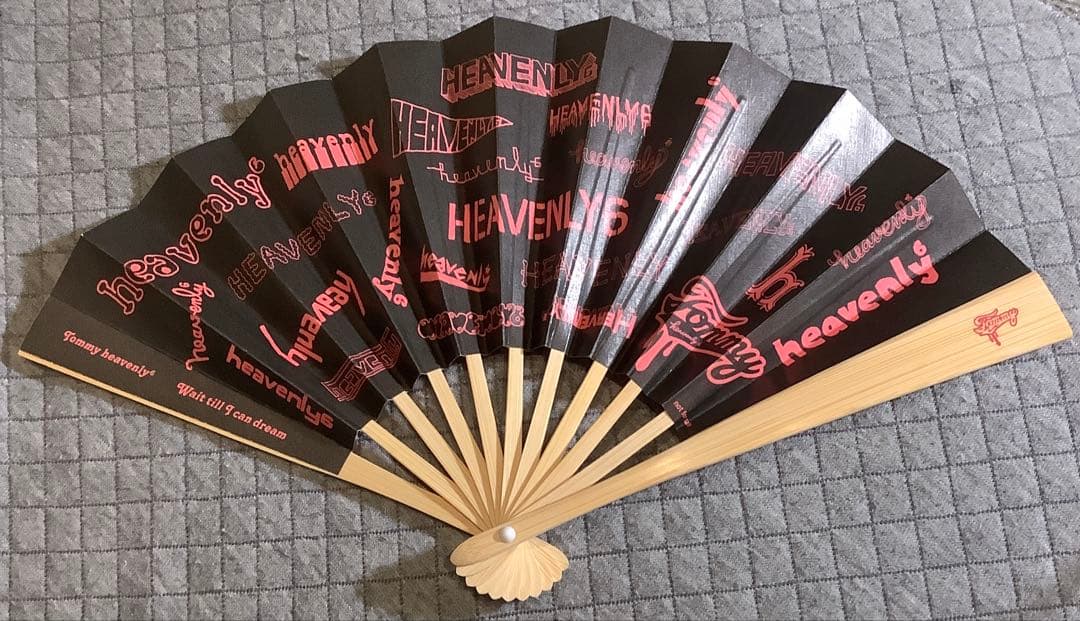 非売品レア】Tommy FEBRUARY 扇子 ブリリアントグリーン