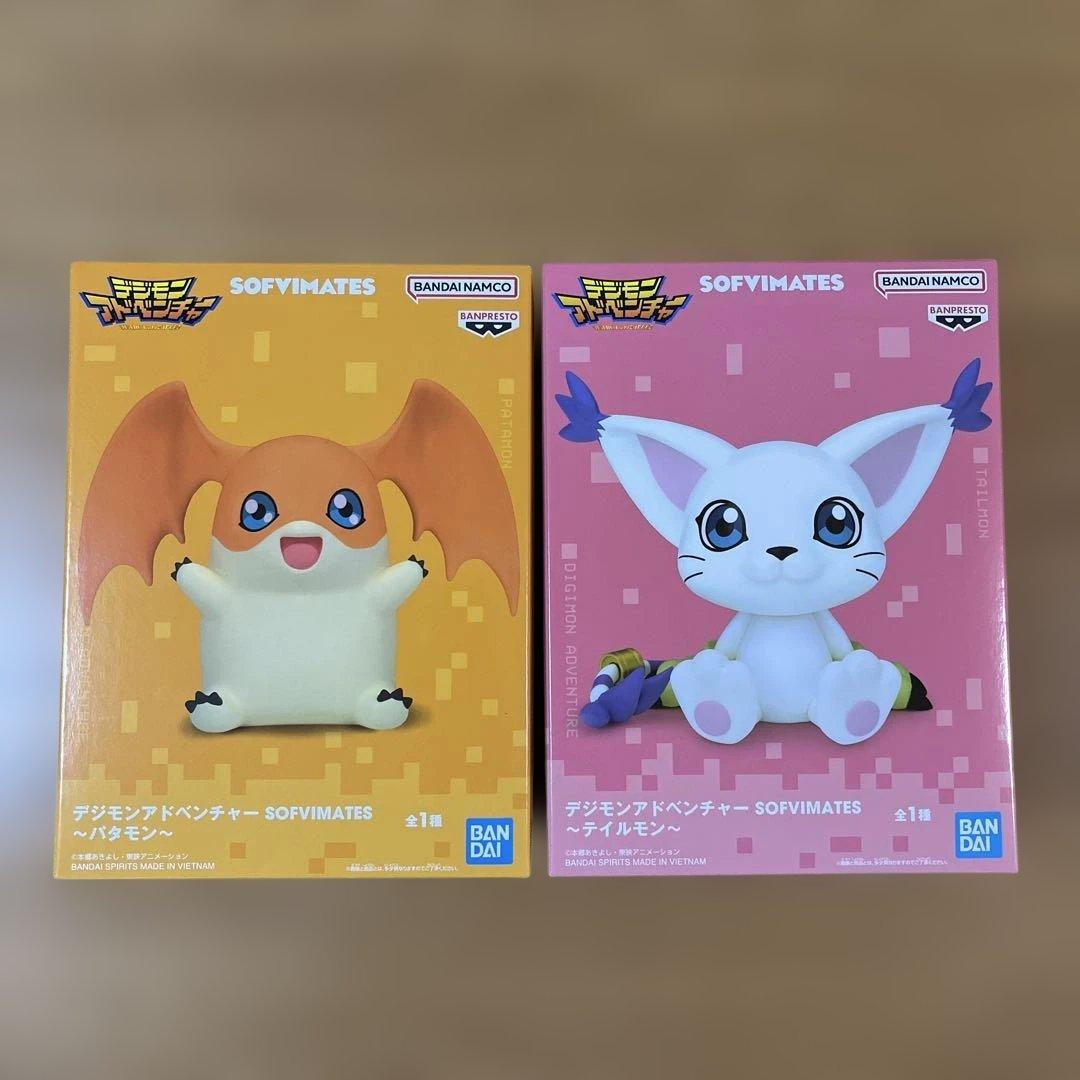 デジモンアドベンチャーSOFVIMATES(パタモン・テイルモン) - メルカリ
