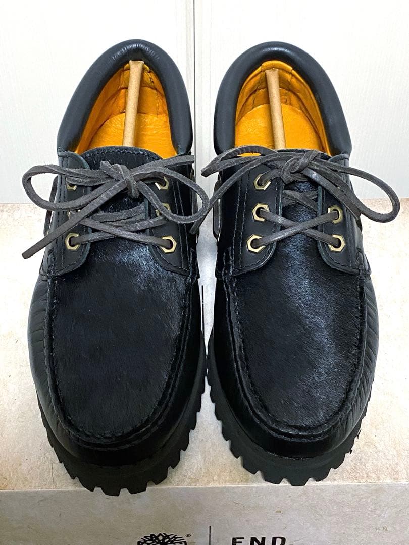 靴 END. TIMBERLAND AUTHENTIC 3 EYE LUG SHOE