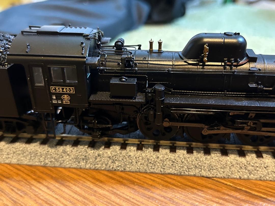 天賞堂 HOゲージ プラ製 C58型東北 船底テンダー　訳有