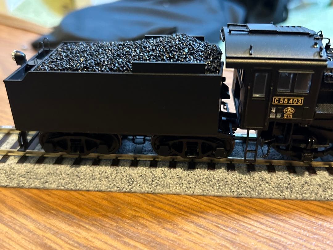 天賞堂 HOゲージ プラ製 C58型東北 船底テンダー　訳有