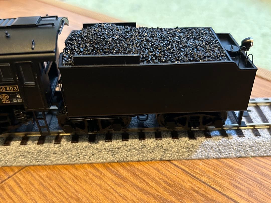 天賞堂 HOゲージ プラ製 C58型東北 船底テンダー　訳有