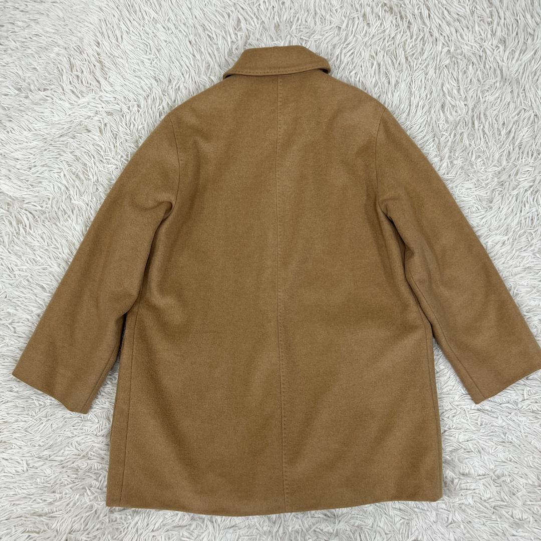 《美品》マックスマーラ 白タグ コート キャメル レディース M相当