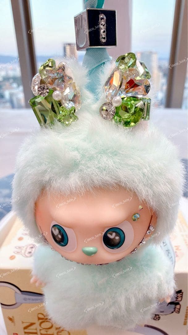 PIN FOR LOVE Iイニシャルラブブ ラブブ スワロフスキー カスタム