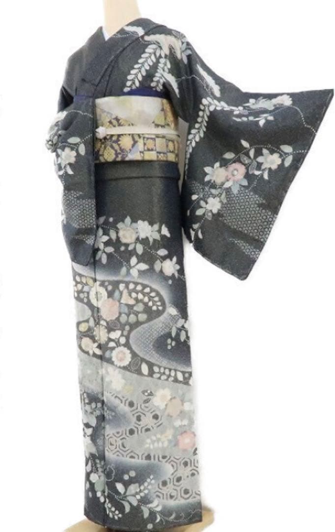 ☆正絹 辻ヶ花訪問着 金通し