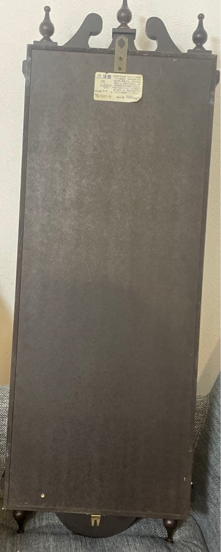 【完動品】　ボンボン時計　電池式　からくり時計　動作確認済み　4mj807