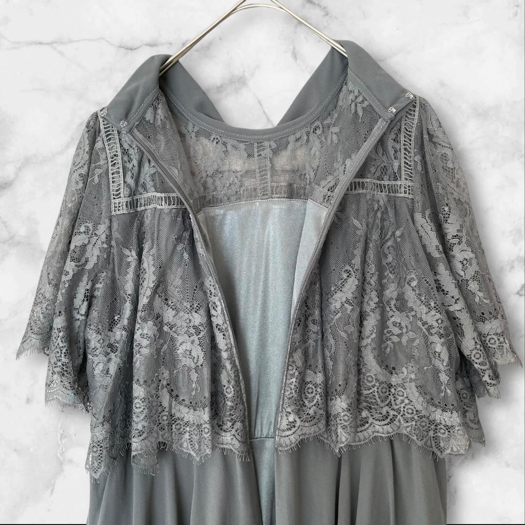 新品 Dorry Doll レース シフォン パーティ ロング ドレス LL