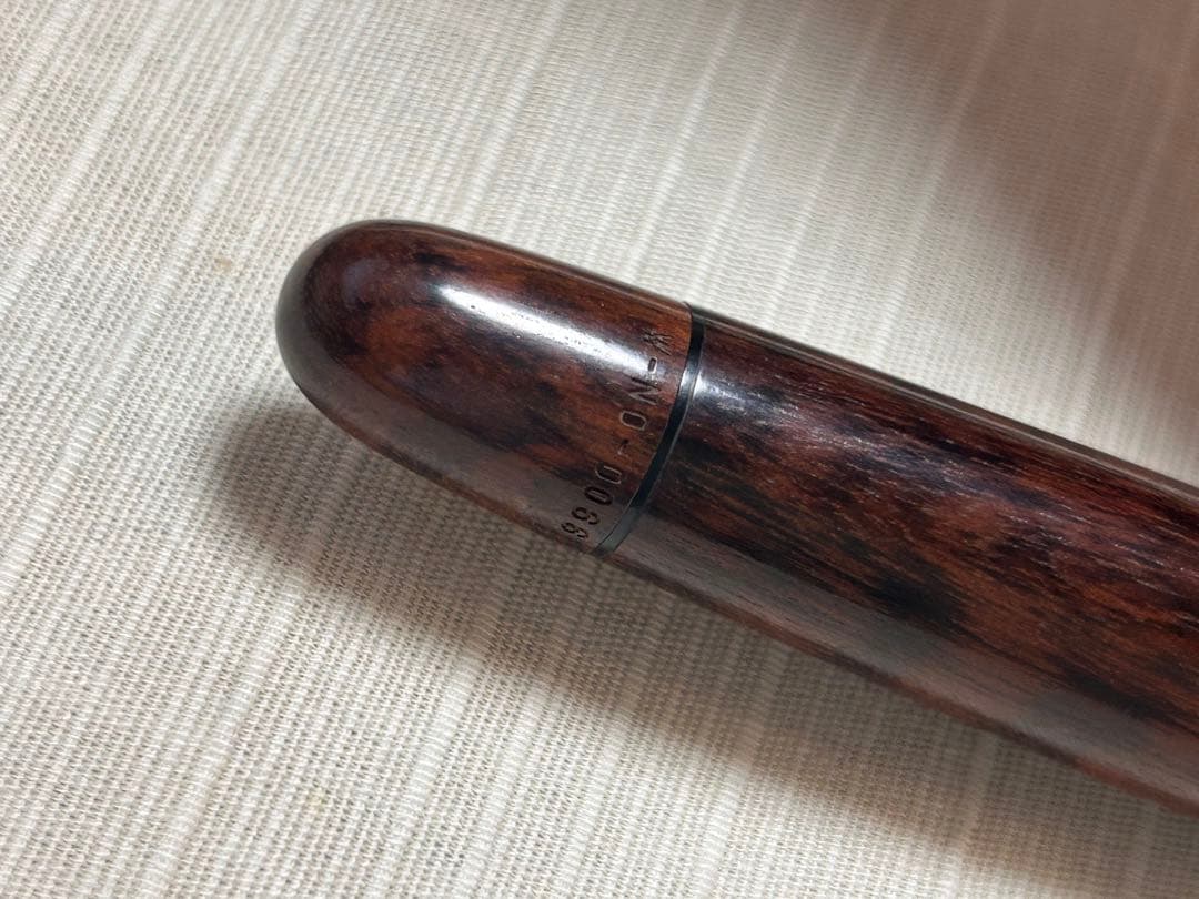 美品】プラチナ万年筆 創業70周年記念 レターウッド スネークウッド セット