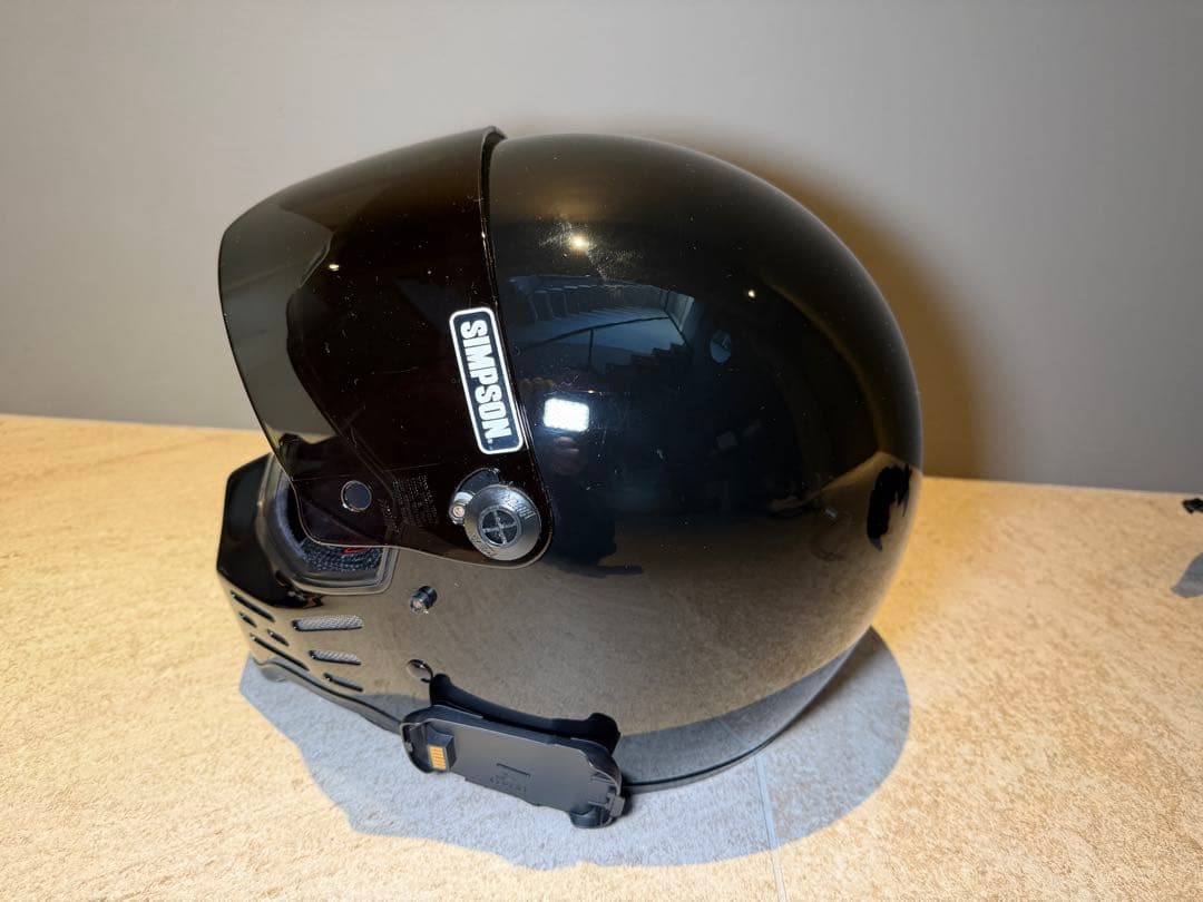 SIMPSON シンプソンヘルメット M30 ブラックツヤあり