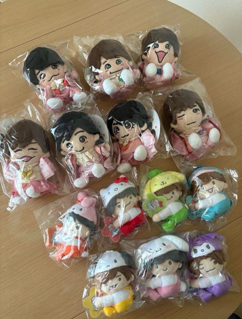 なにわ男子 ちびぬい•クリップマスコット