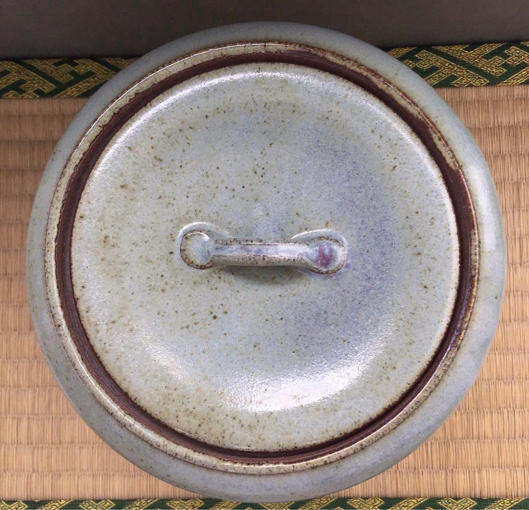 茶道具 水指 伊勢 美夜之窯 八木秀夫作 栞 共箱 S63MS