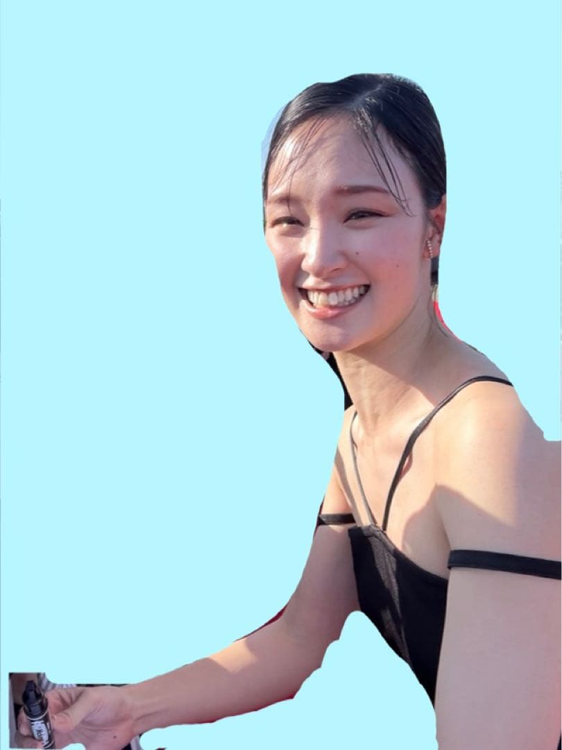 剛力彩芽 直筆サイン色紙