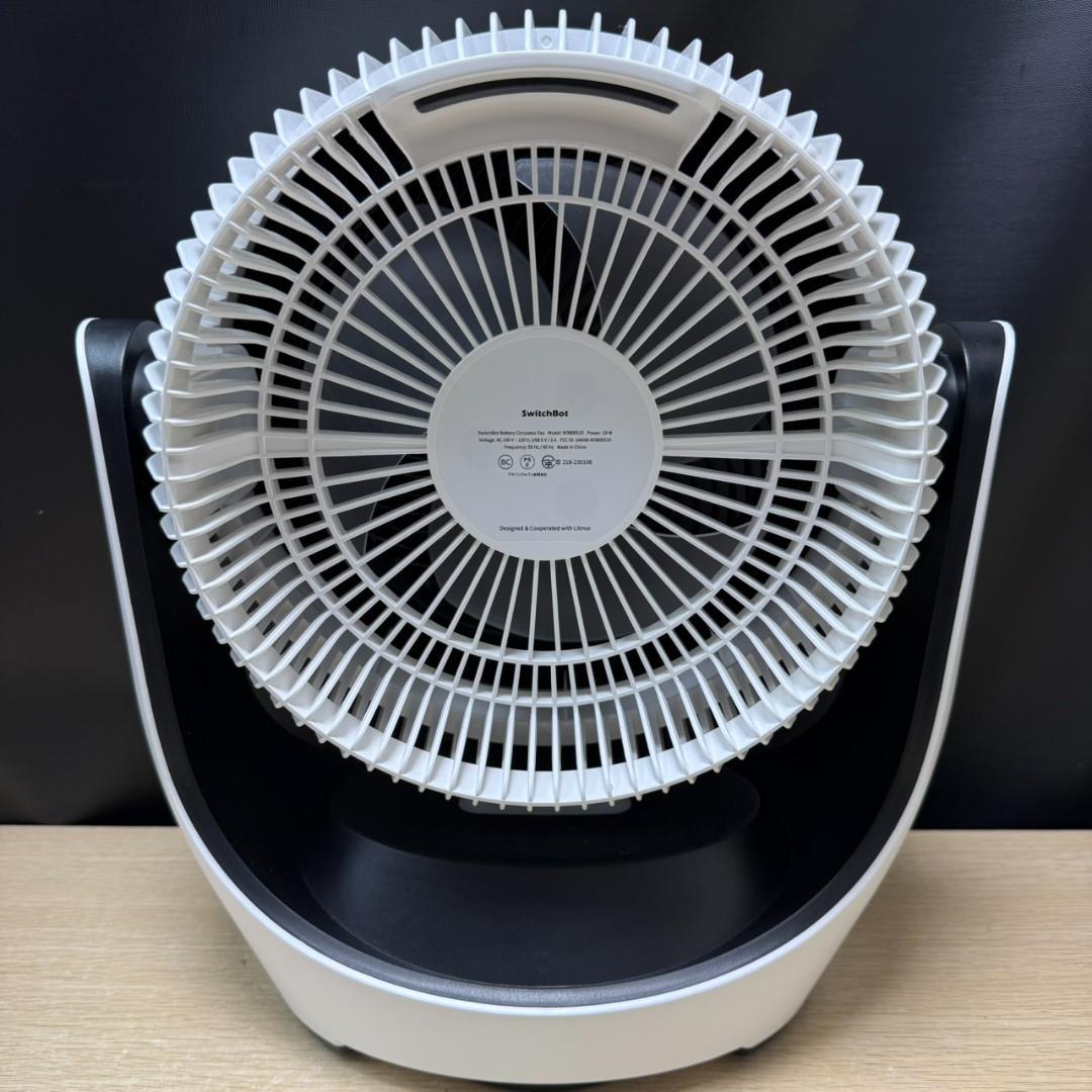 ★SwitchBot　スマートサーキュレーター　W3800510　バッテリー式