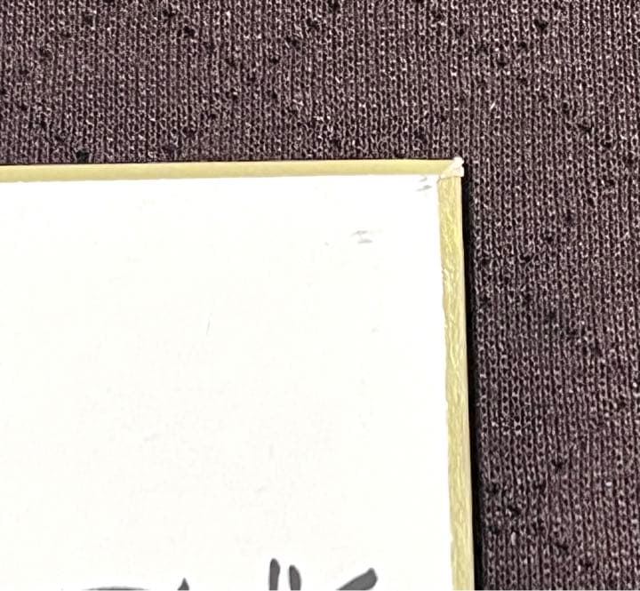 サイボーグ009八奈見乗児（ギルモア博士）直筆サイン色紙