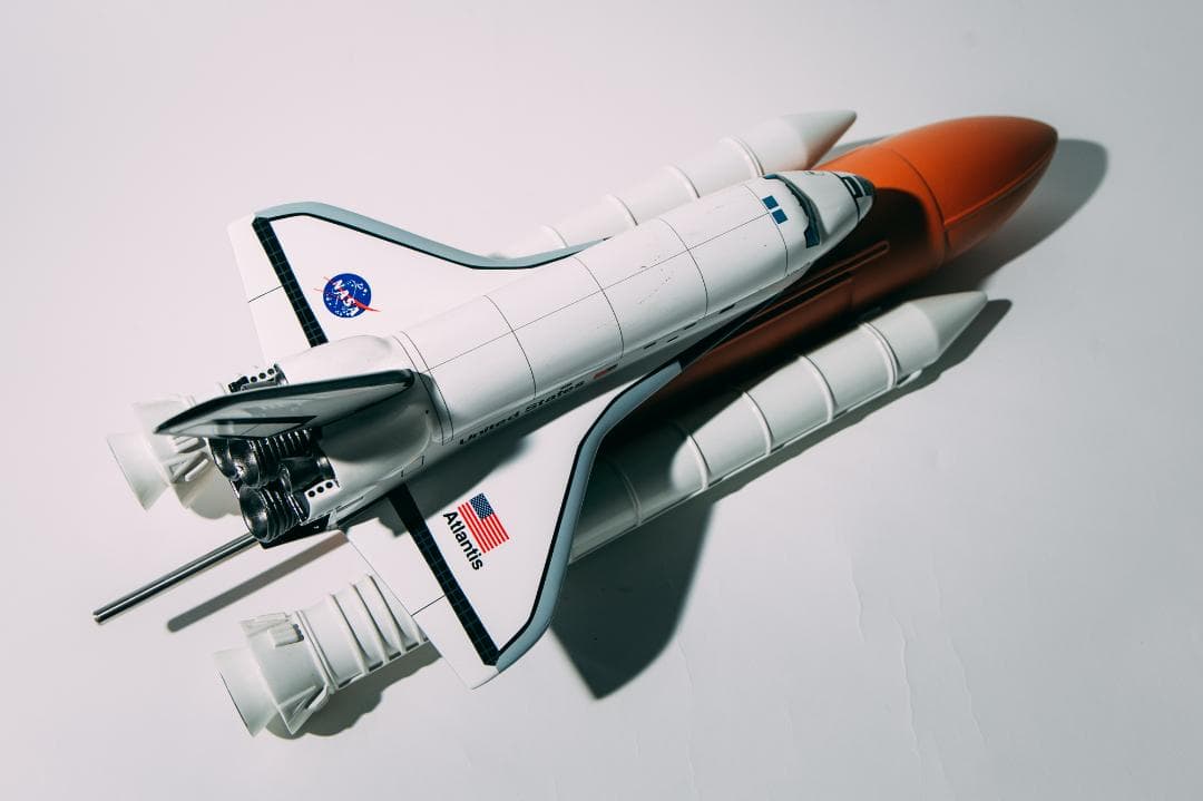 スペースシャトル スケール1/100 Atlantis アトランティス