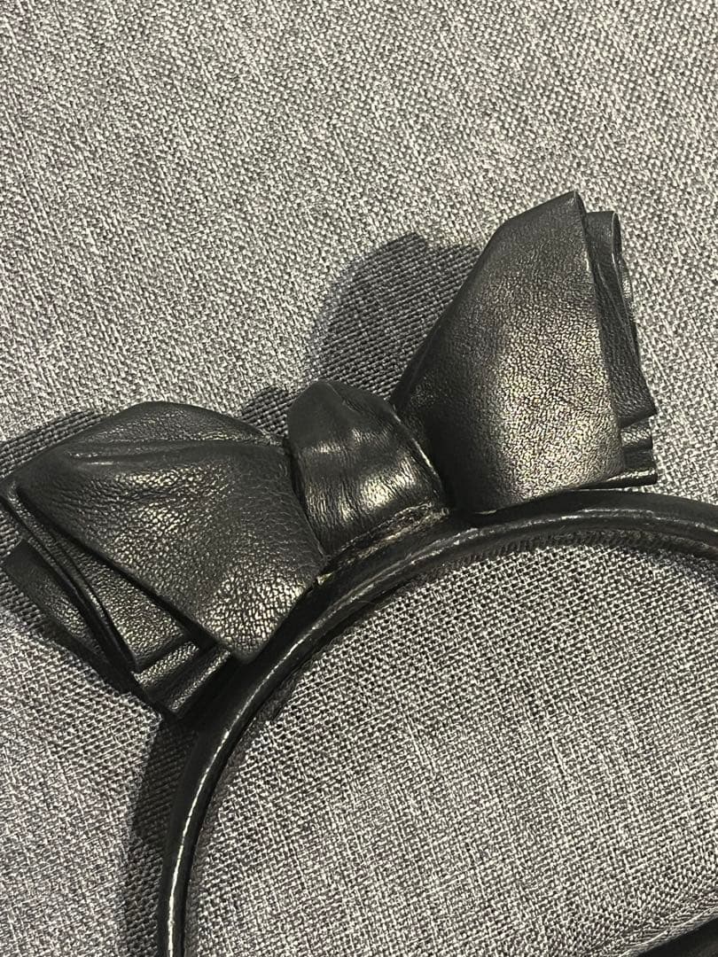 Miu Miuミュウミュウリボンカチューシャ ブラック