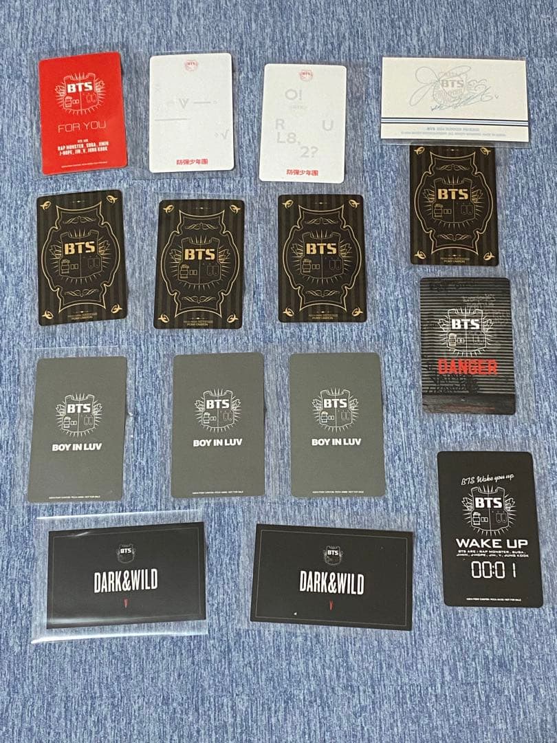 BTS 防弾少年団 トレカ まとめ売り（V.JUNGKOOK.集合）