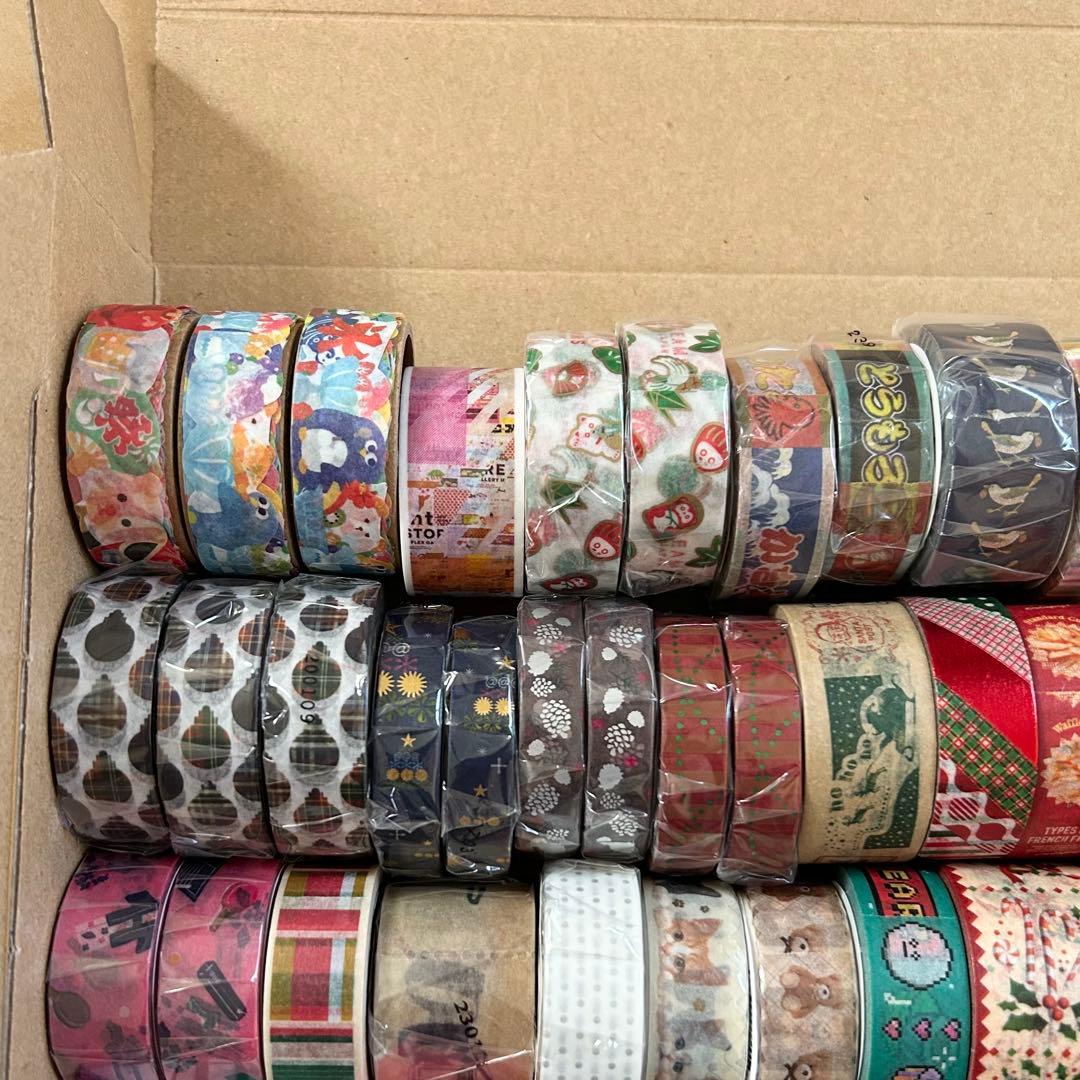 【121個】マスキングテープ まとめ売り（カモ井、mt、100均）