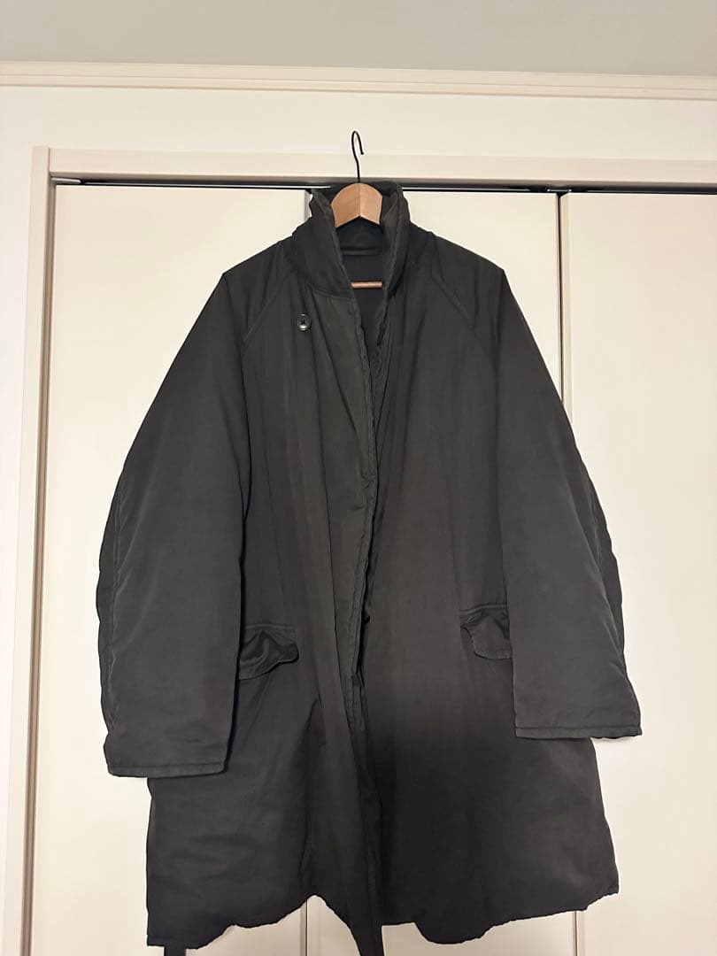 ⬜*a様 COMOLI PLIMALOFT　ショールカラーコート 3