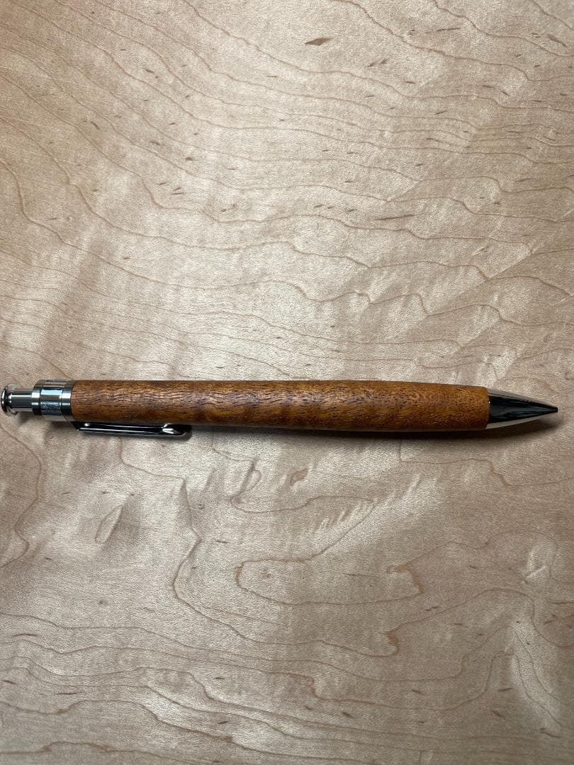 【工房楔 木軸ペン】サペリ杢