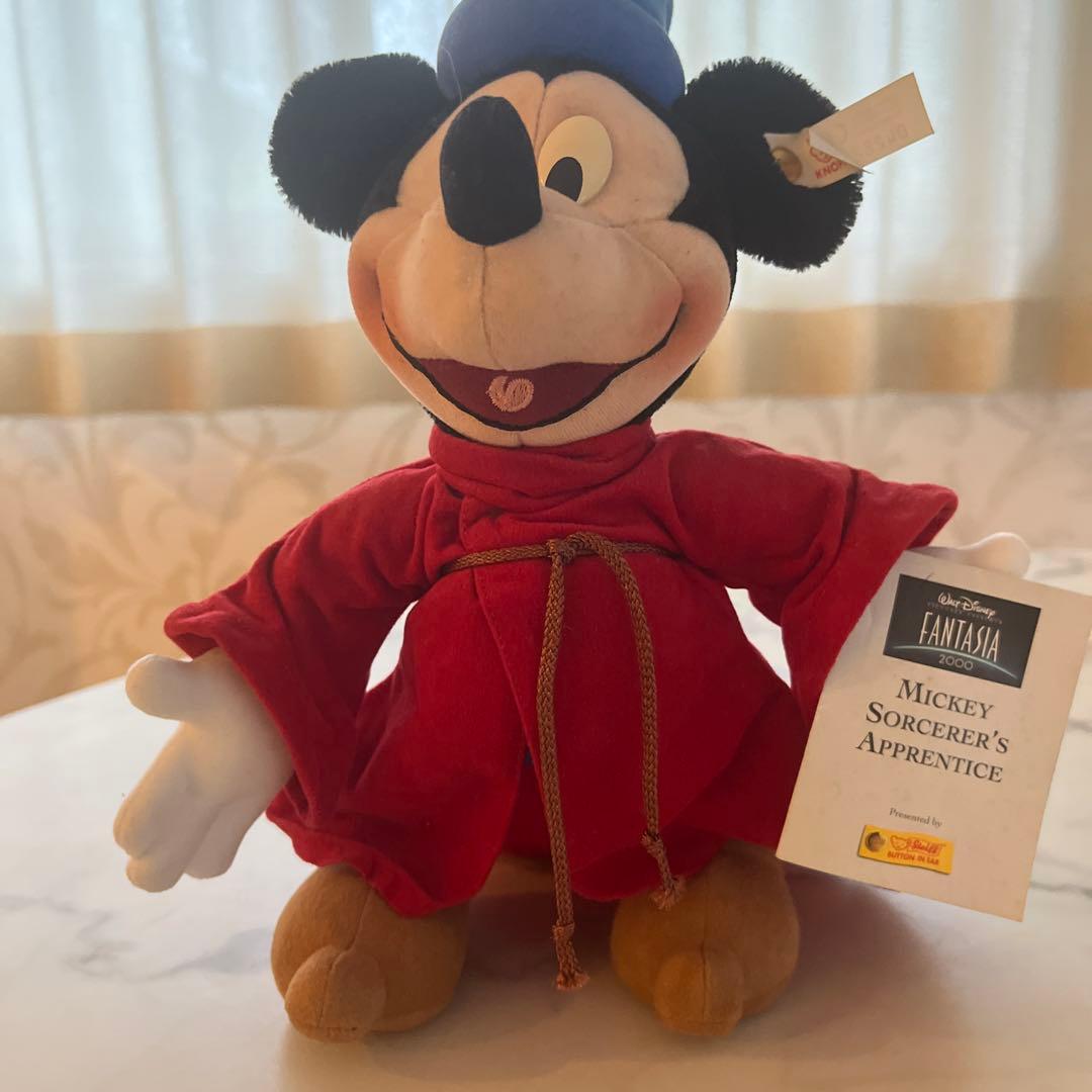 レア✨シュタイフ ディズニー ファンタジア 2000 限定 ミッキー