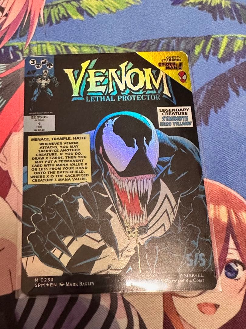 MTG エディ ブロック ヴェノム クラシックコミック foil