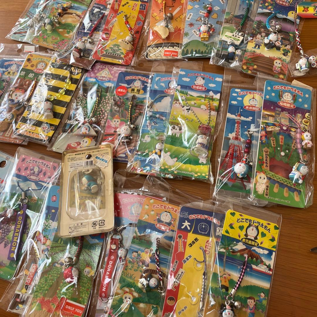 どこでもドラえもん ストラップ 29個セットまとめ売り 平成レトロ