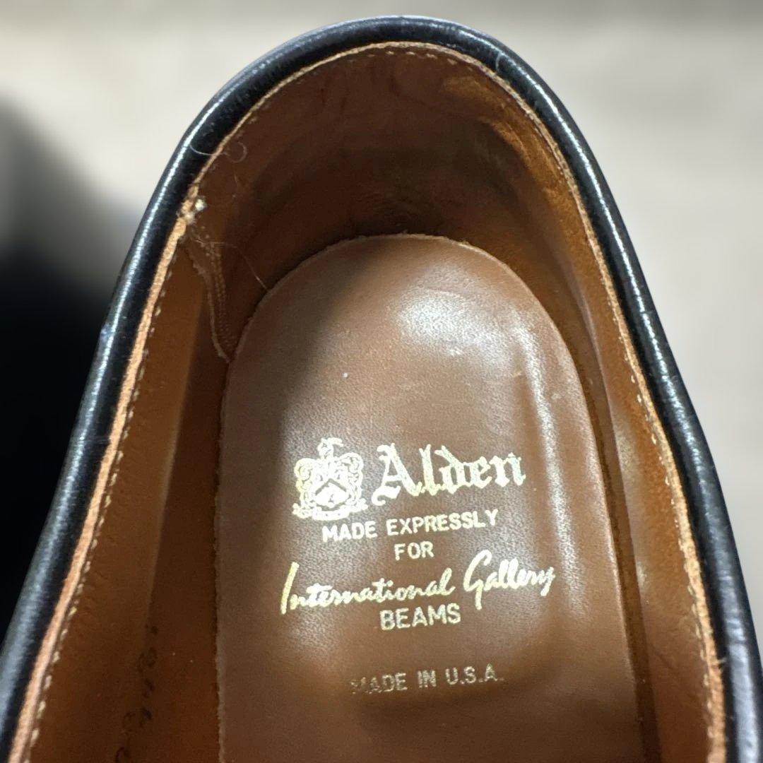 【超美品】ALDEN/オールデン コードバン プレーントゥ 9901 6.5D
