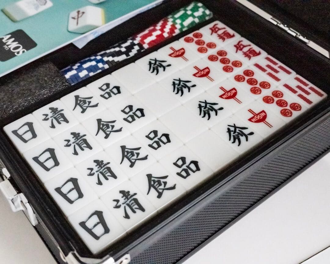日清牌｜麻雀牌｜日清食品オリジナル麻雀牌｜カップヌードル