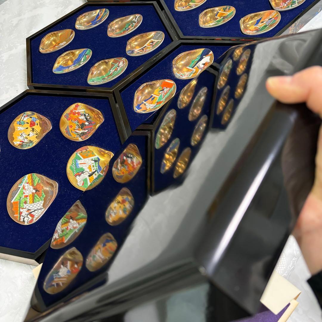 フランクリン画廊 貝桶 源氏物語 徳川美術館 貝合わせ