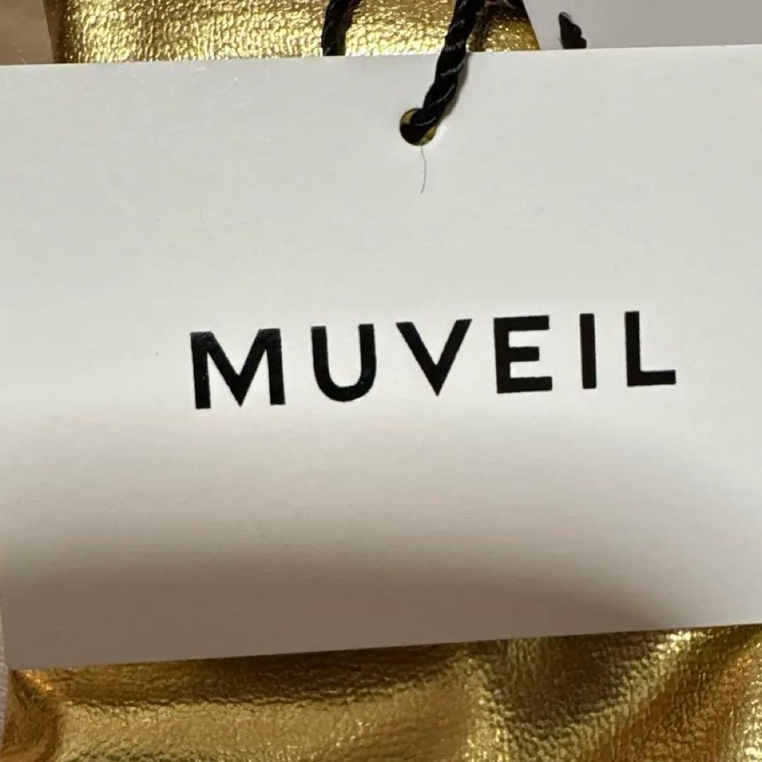 MUVEIL ゴールド バッグ
