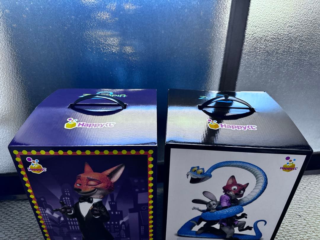 ズートピア フィギュアセット ニック・ワイルド & ジュディ・ホップス