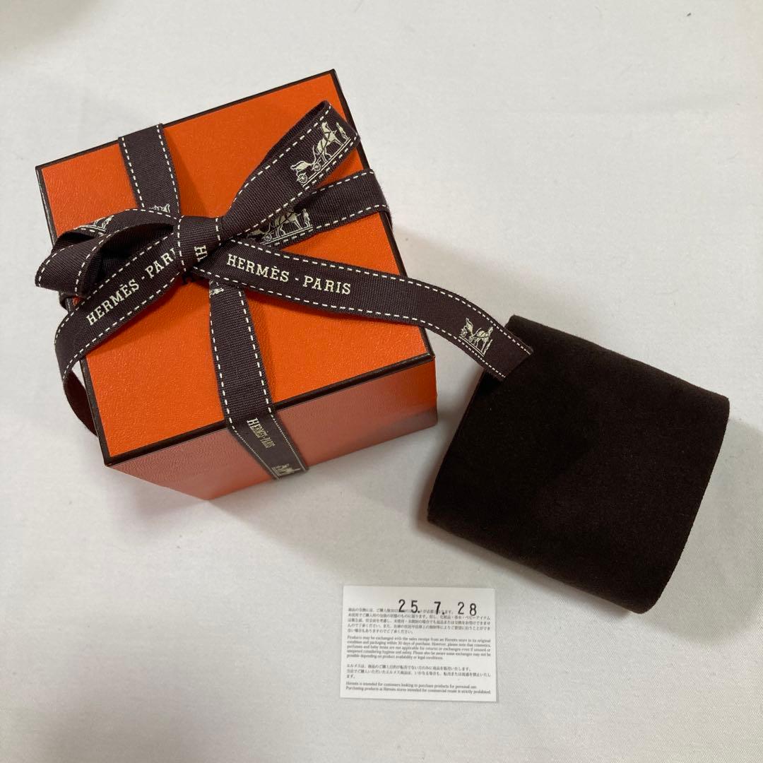 美品 エルメス シェーヌダンクル ブレスレットケース 空箱 現行品 最新