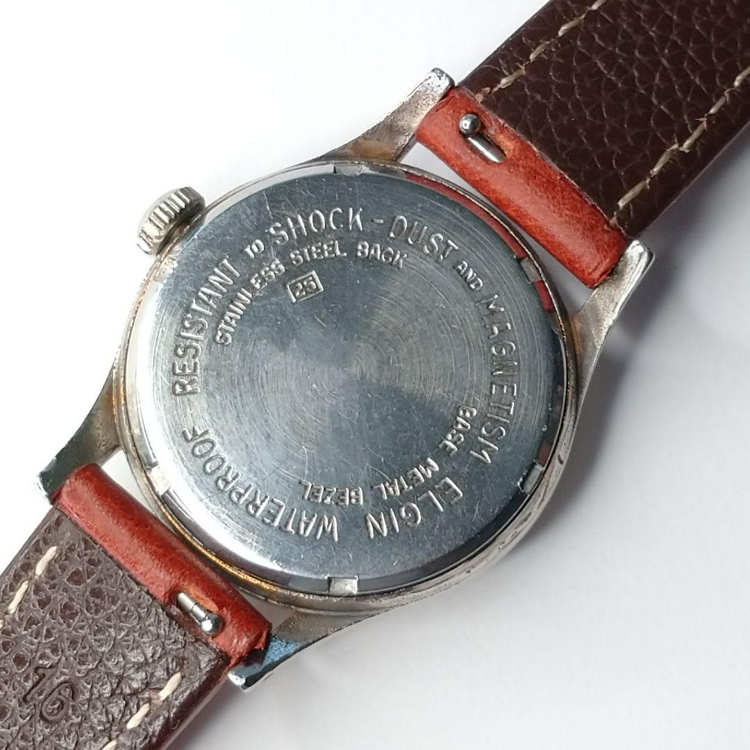 まいまい様【1960s】ELGIN スモセコ OH済 ヴィンテージ腕時計