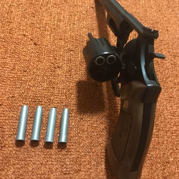 エアガン マグナム ミリタリー 二丁