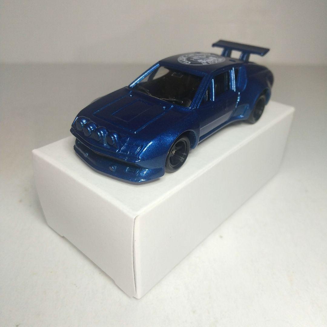 (3768)トミカ 青箱 日本製 アルピーヌ ルノー ラリー タイプ 限定品