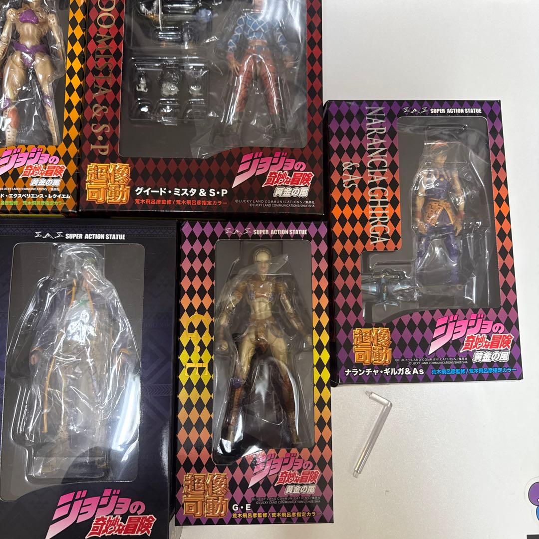 ジョジョ　超像可動　まとめ売り　特典付き