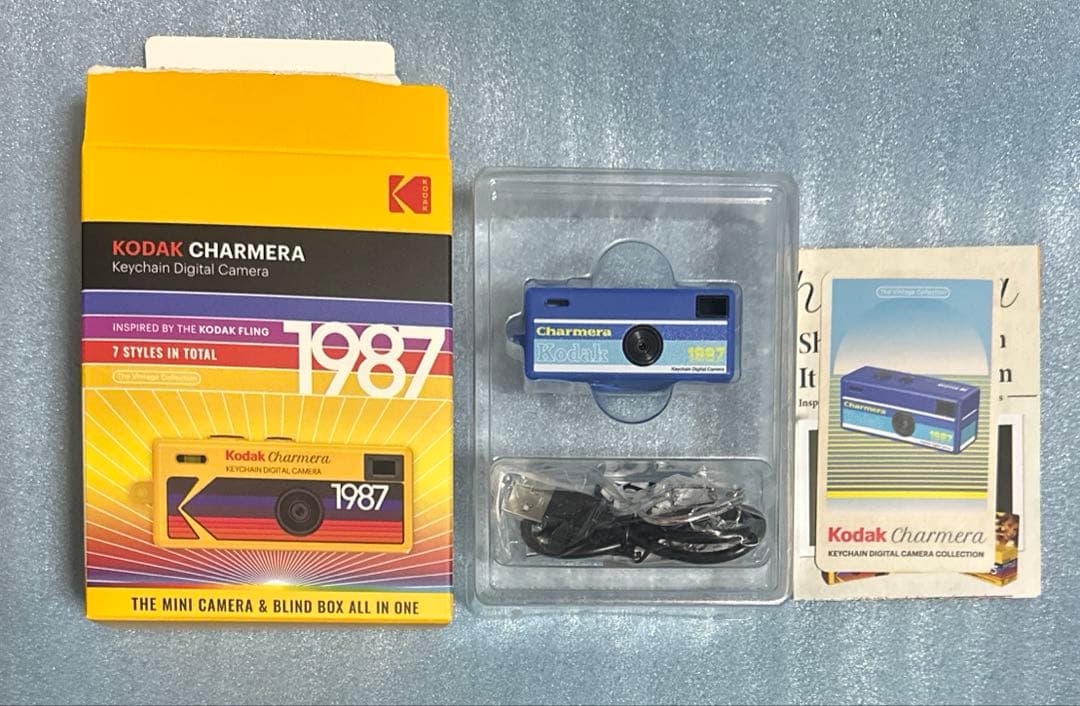 KODAK CHARMERA チャーメラ コダック ブルー - メルカリ