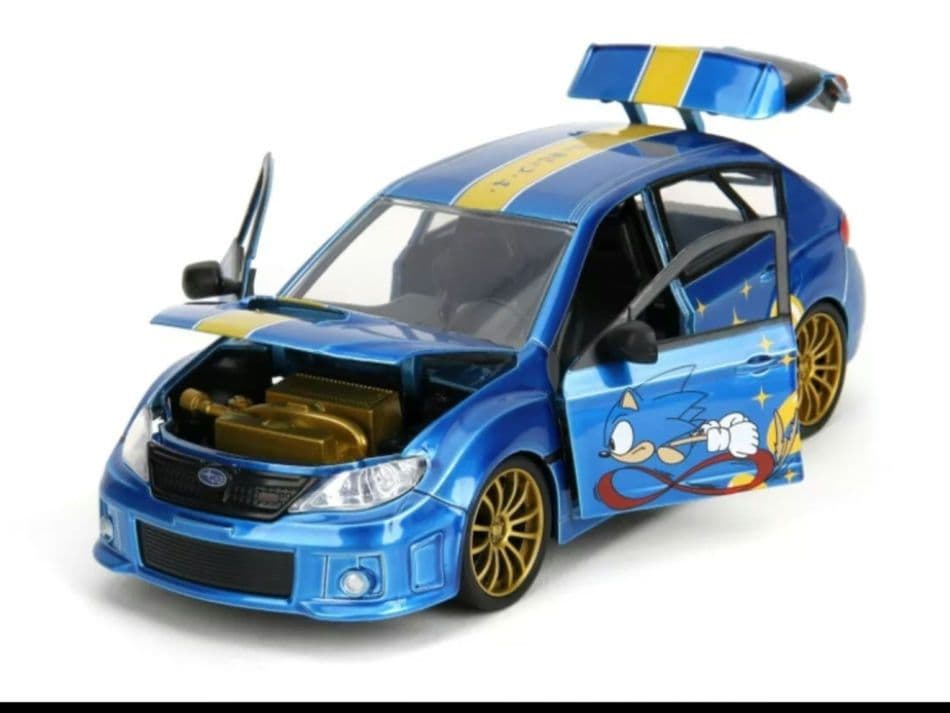 Jada Toys2012 スバルインプレッサWRX STI ウィズ フィギア