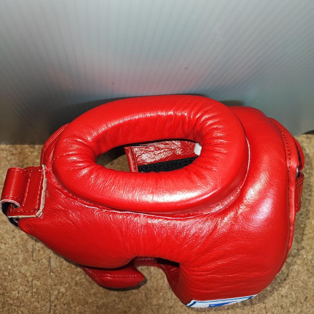 WINDY ヘッドギア ヘッドガード ボクシング HP10 Mサイズ レッド 赤