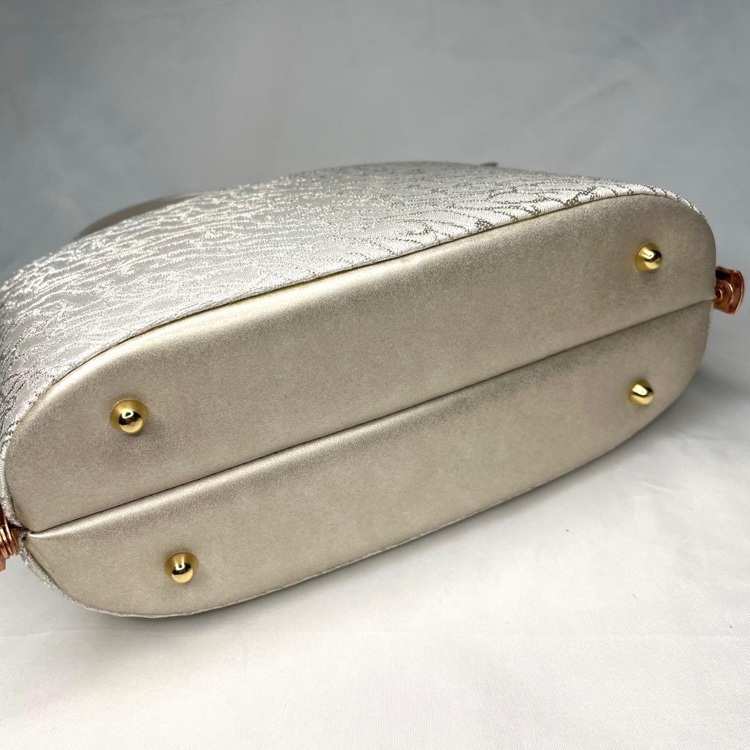 新品　フォーマル系　草履　バッグ　セット　ローヴデコルテ　L シルバー