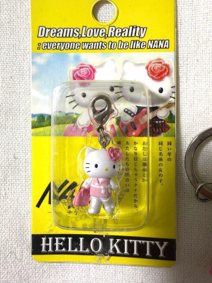 【レア】NANA × HELLO KITTY コラボ ストラップ 2点セット